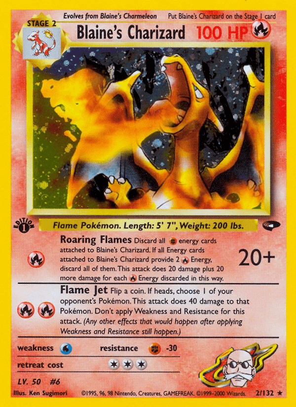 Blaine's Charizard — Gym Challenge 2