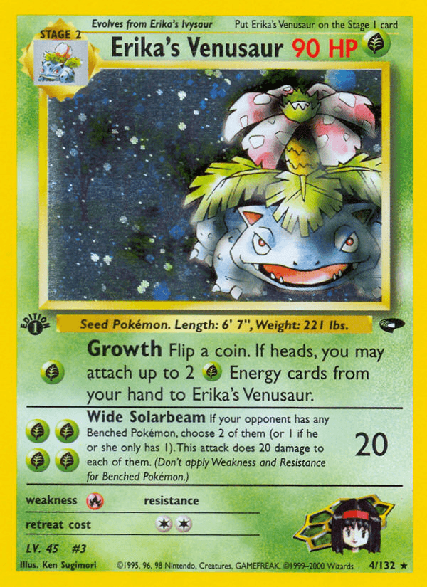 Erika's Venusaur — Gym Challenge 4