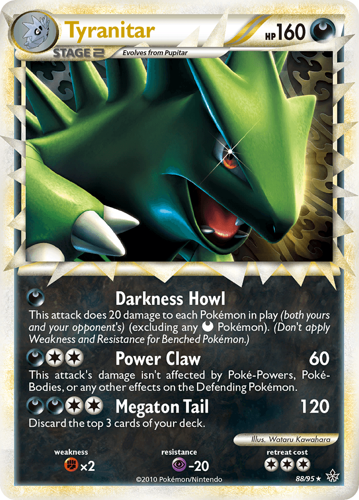 Tyranitar — HS—Unleashed 88