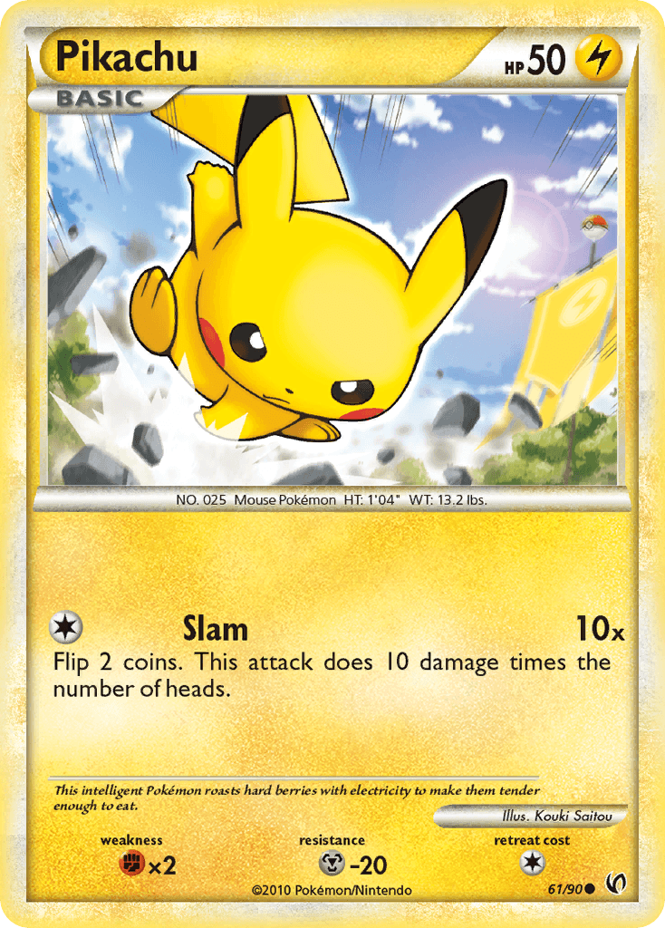 Pikachu — HS—Undaunted 61