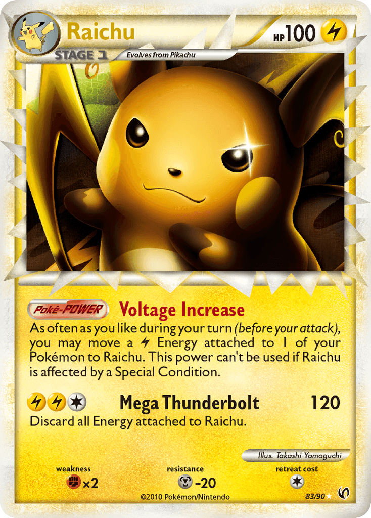 Raichu — HS—Undaunted 83