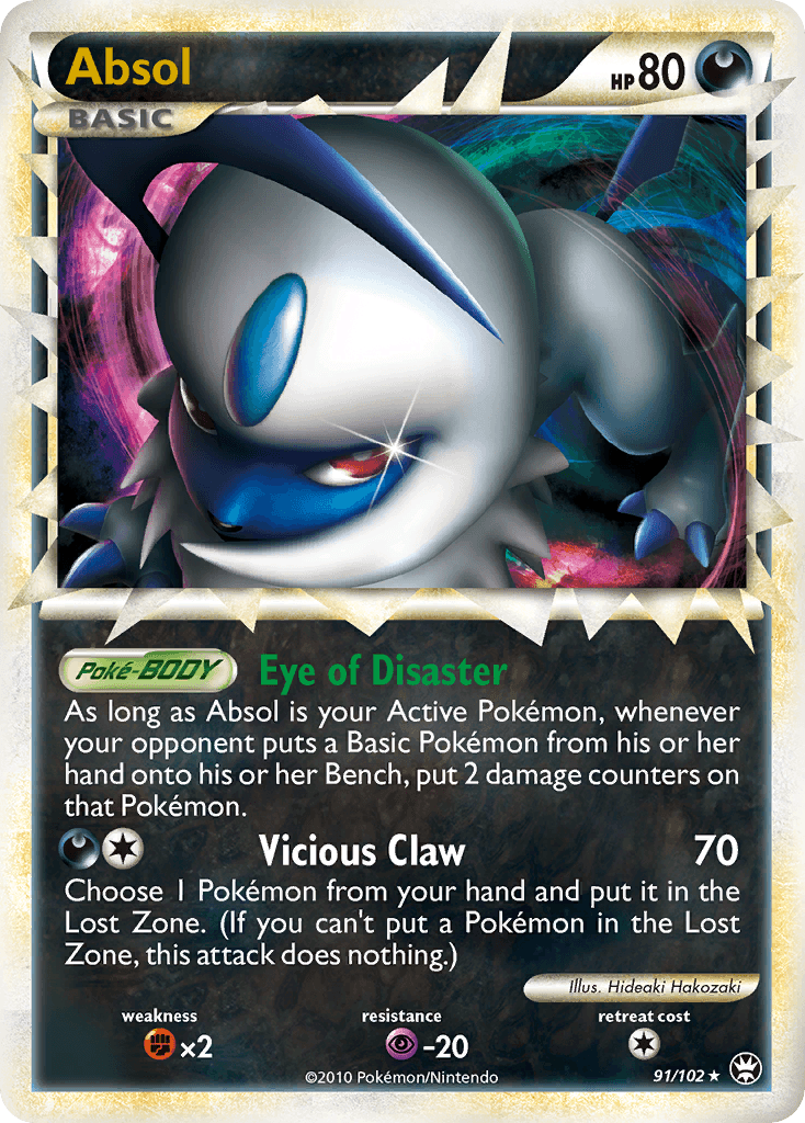 Absol — HS—Triumphant 91