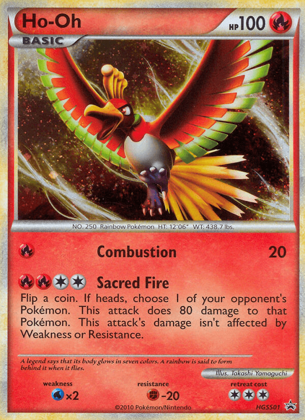Ho-Oh — HGSS Black Star Promos HGSS01
