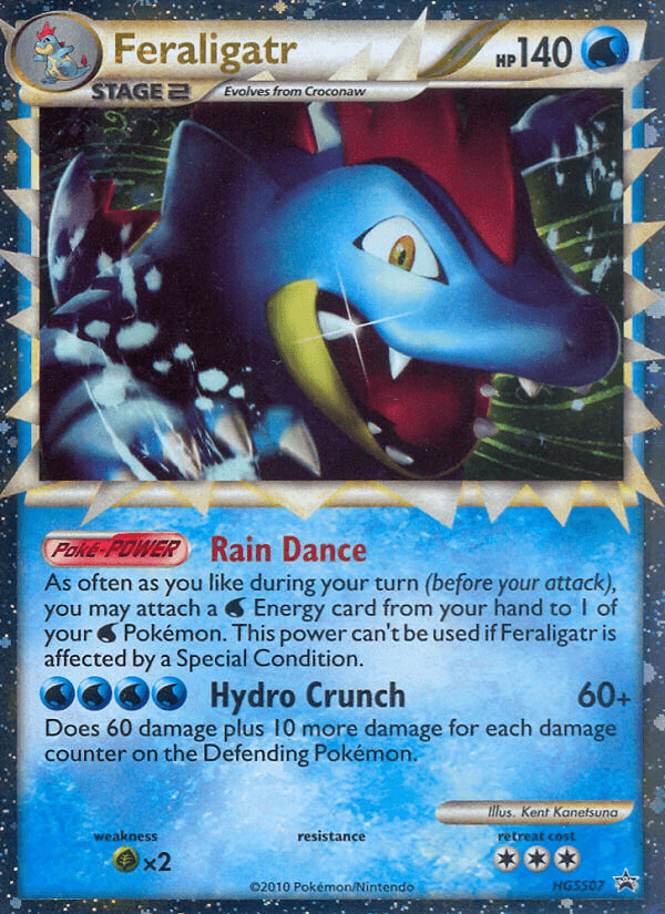 Feraligatr — HGSS Black Star Promos HGSS07