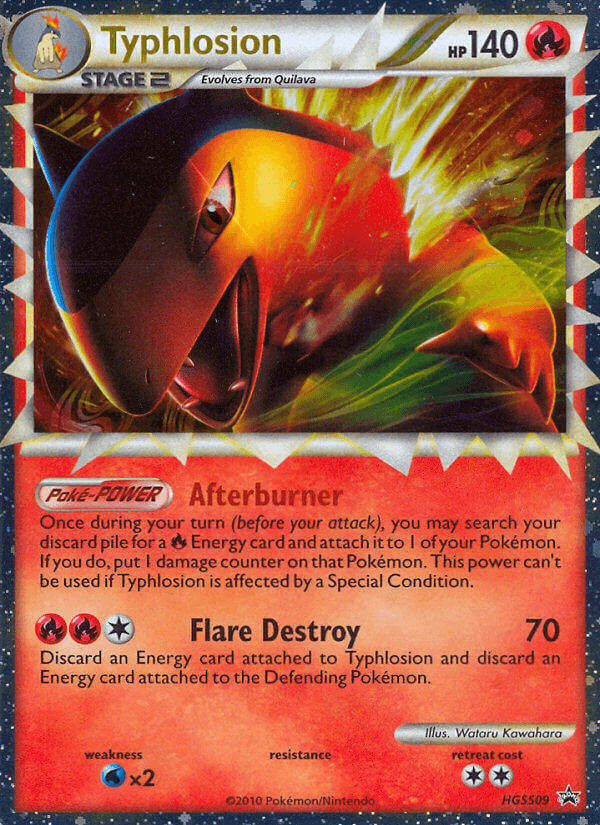Typhlosion — HGSS Black Star Promos HGSS09