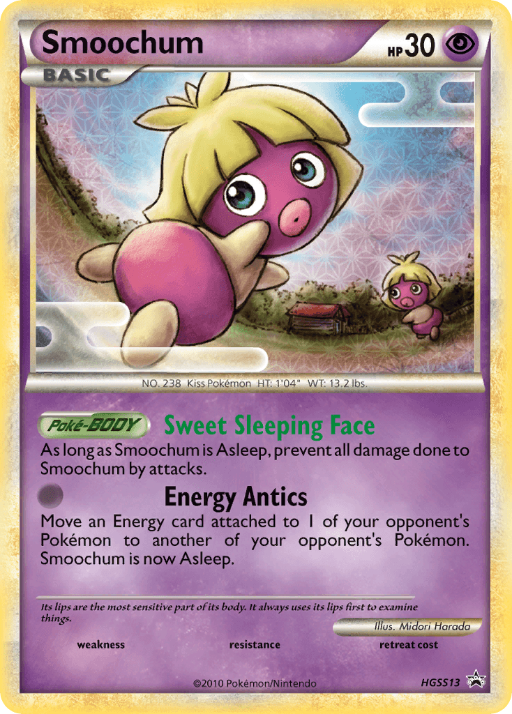 Smoochum — HGSS Black Star Promos HGSS13