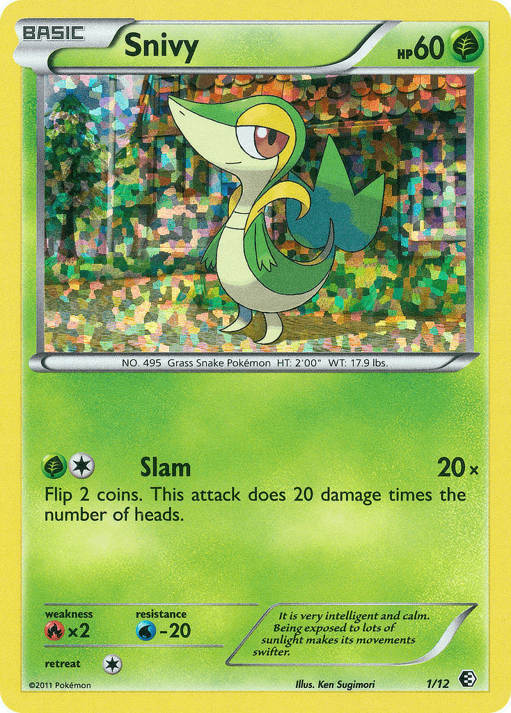 Snivy — McDonald's Collection 2011 1
