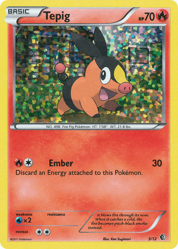 Tepig — McDonald's Collection 2011 3