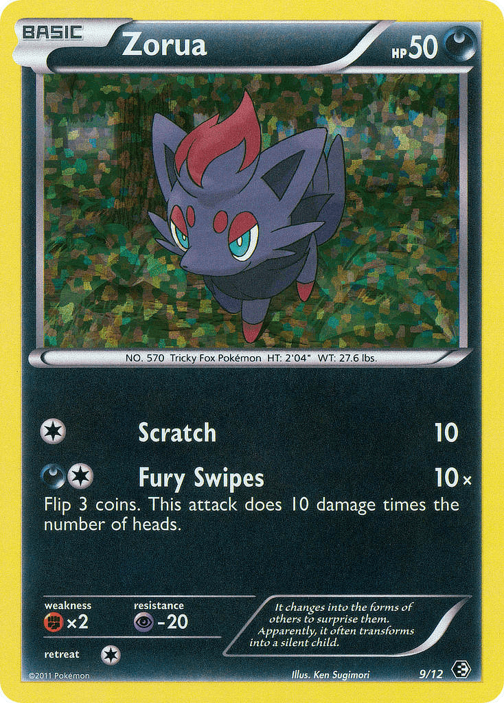 Zorua — McDonald's Collection 2011 9
