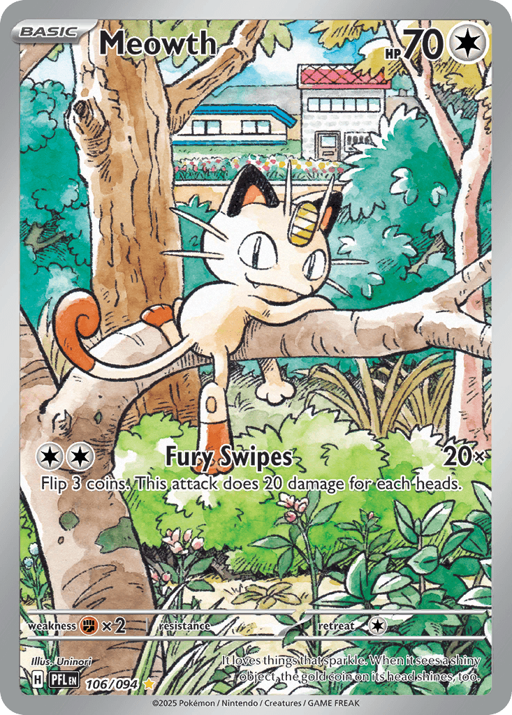 Meowth — Phantasmal Flames 106