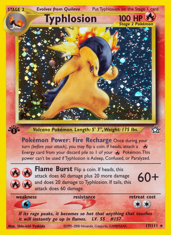 Typhlosion — Neo Genesis 17