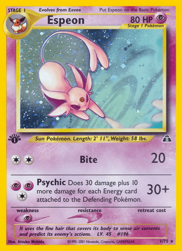 Espeon — Neo Discovery 1