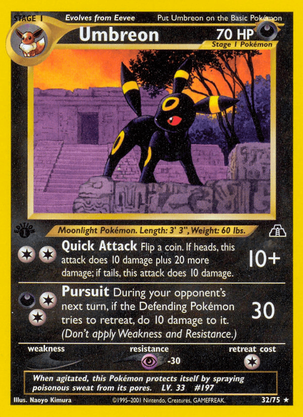 Umbreon — Neo Discovery 32