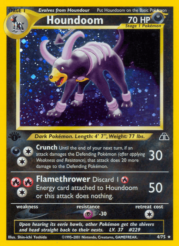Houndoom — Neo Discovery 4