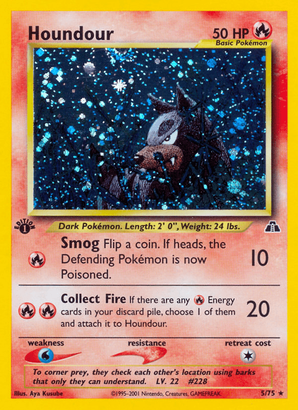 Houndour — Neo Discovery 5