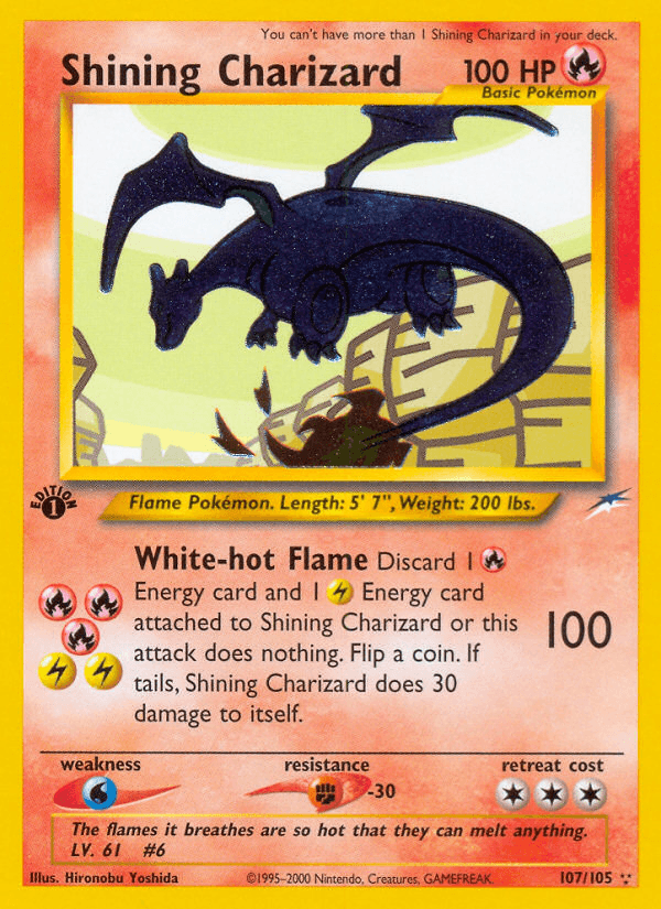 Shining Charizard — Neo Destiny 107