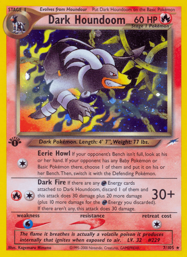 Dark Houndoom — Neo Destiny 7