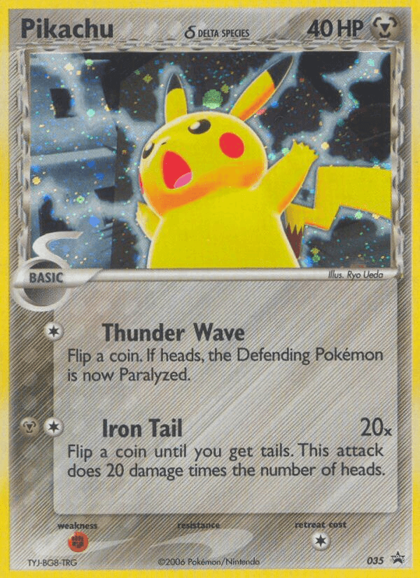 Pikachu δ — Nintendo Black Star Promos 35