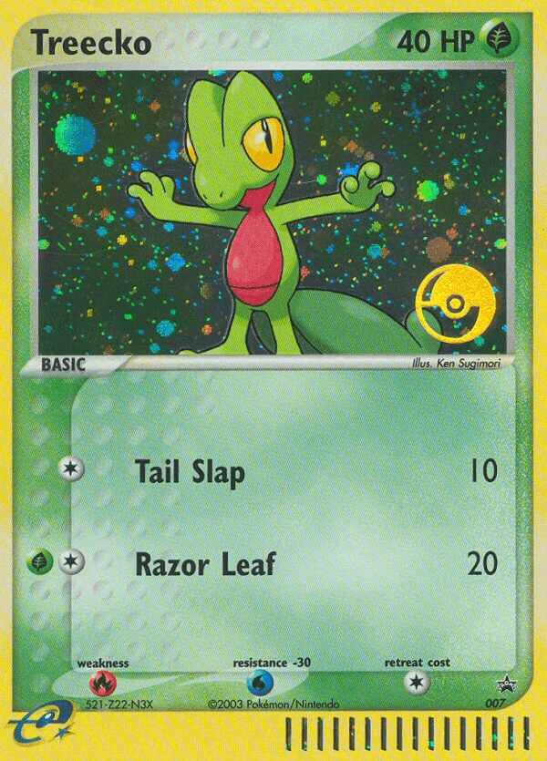 Treecko — Nintendo Black Star Promos 7