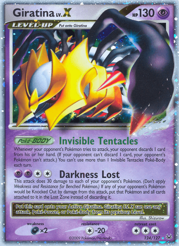 Giratina LV.X — Platinum 124