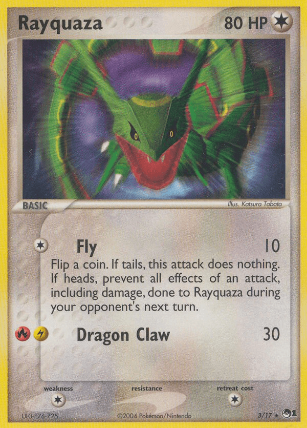 Rayquaza — POP Series 1 3