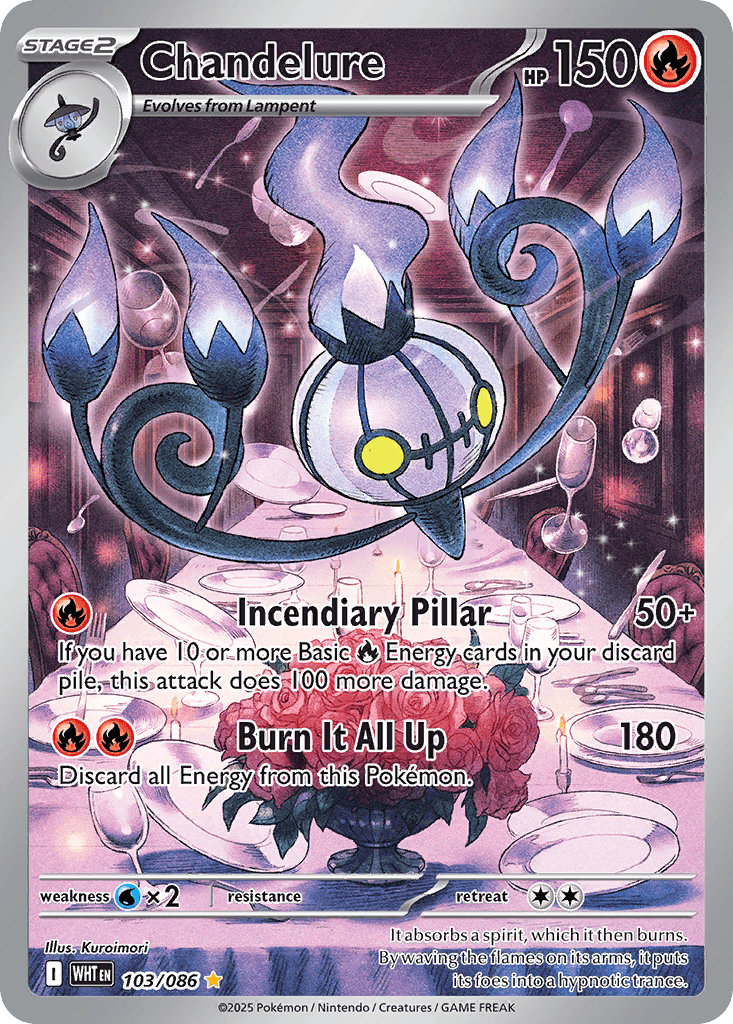 Chandelure — White Flare 103
