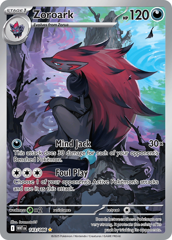 Zoroark — White Flare 143