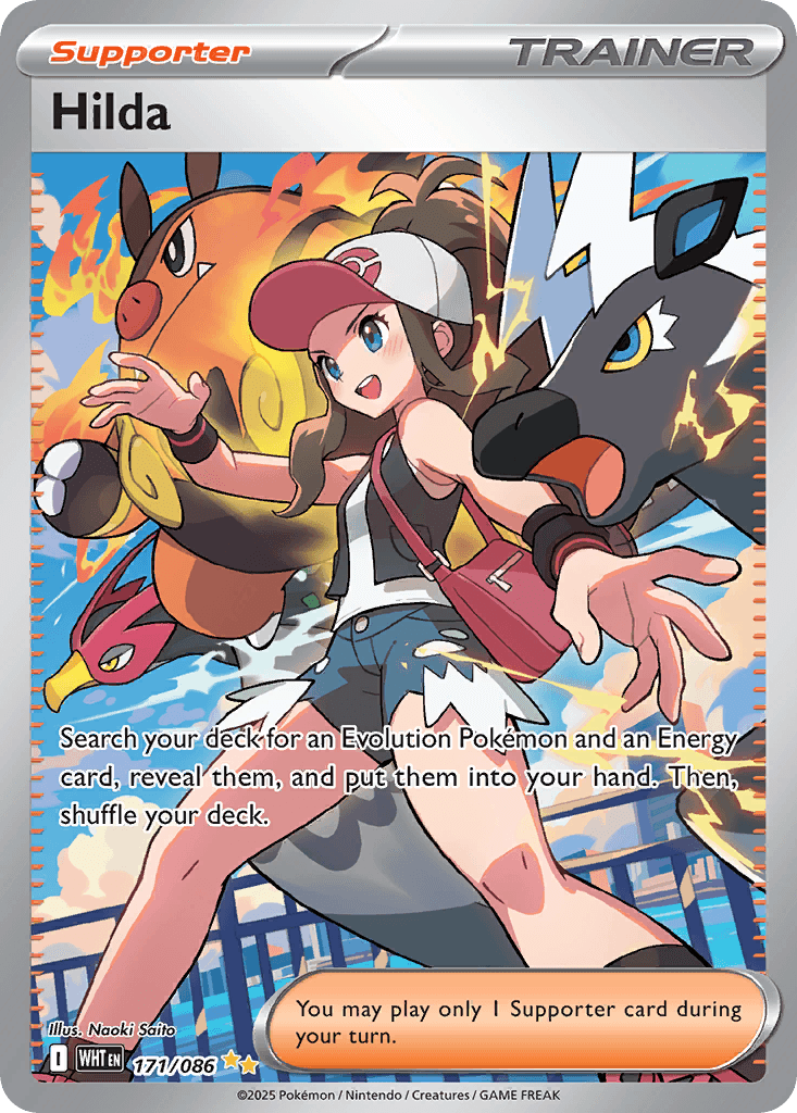 Hilda — White Flare 171