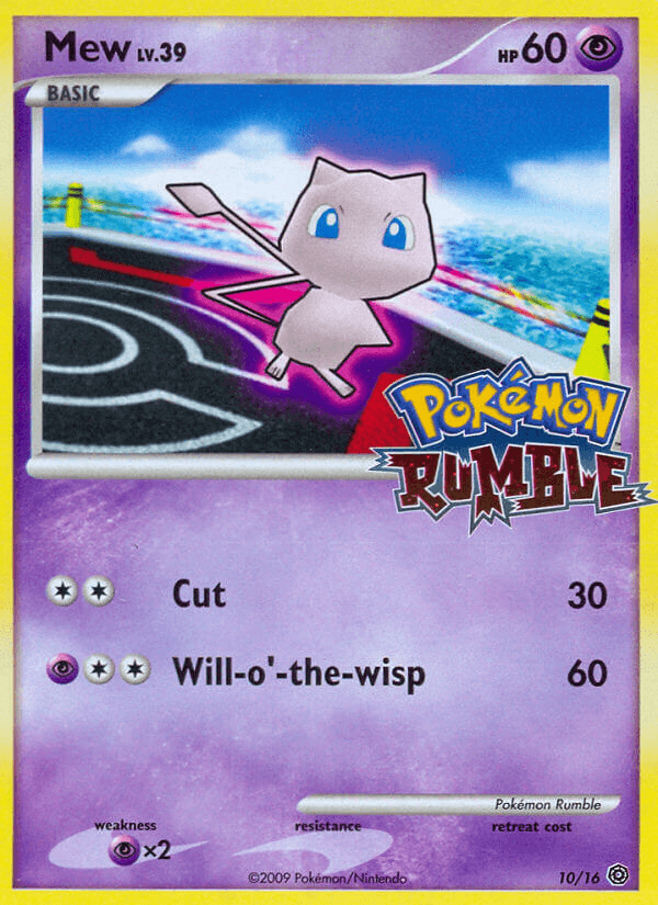 Mew — Pokémon Rumble 10