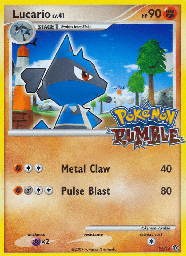Lucario — Pokémon Rumble 12