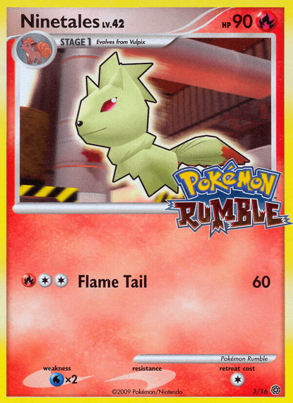 Ninetales — Pokémon Rumble 3