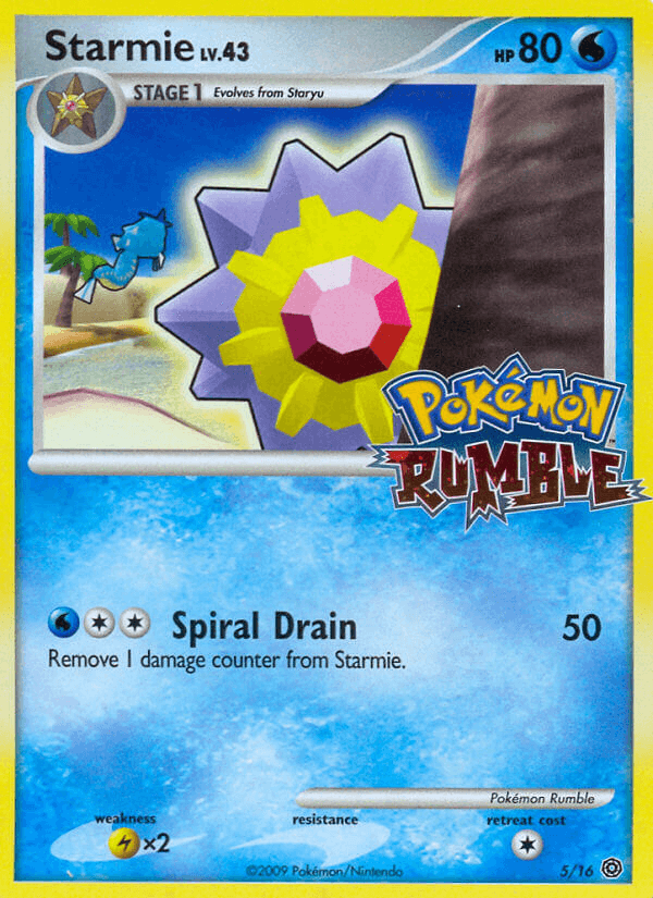 Starmie — Pokémon Rumble 5