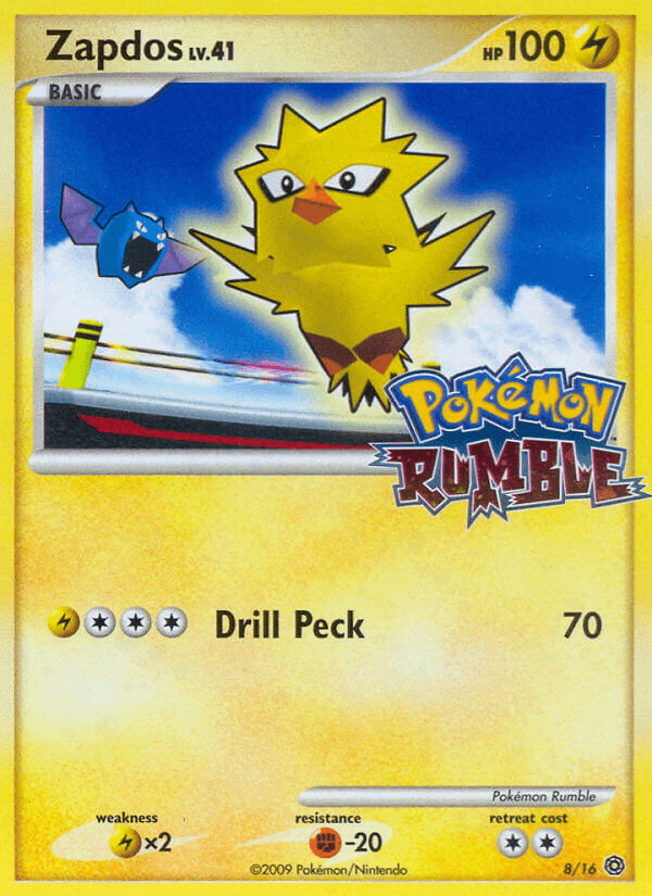 Zapdos — Pokémon Rumble 8