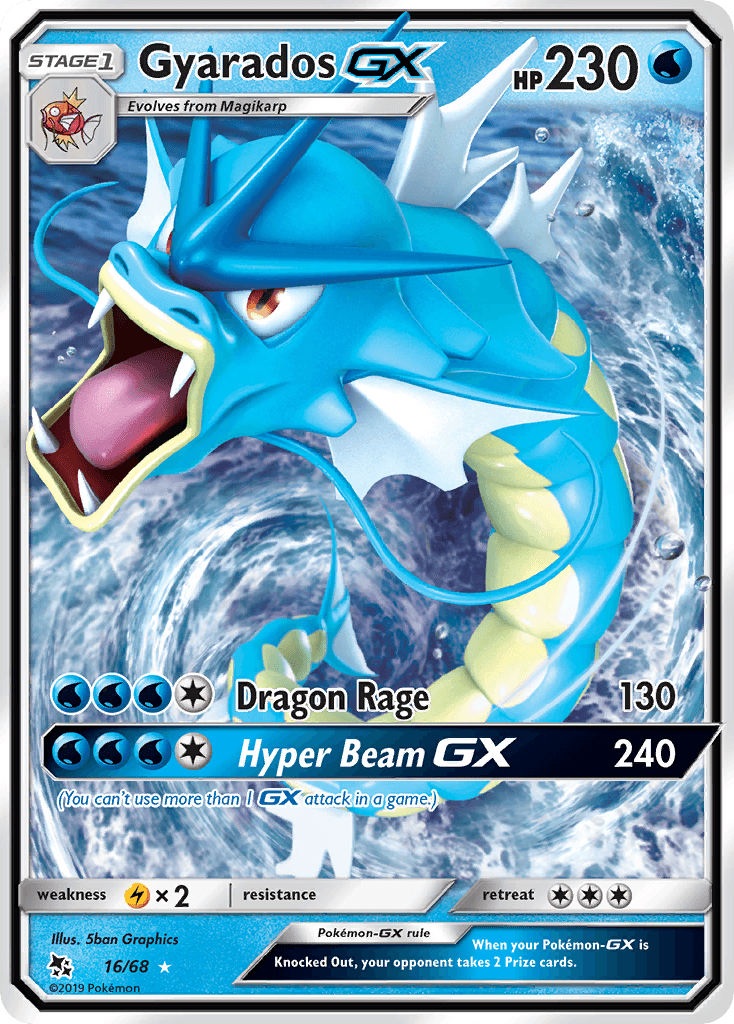 Gyarados-GX — Hidden Fates 16