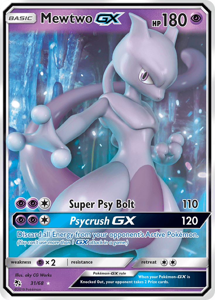 Mewtwo-GX — Hidden Fates 31
