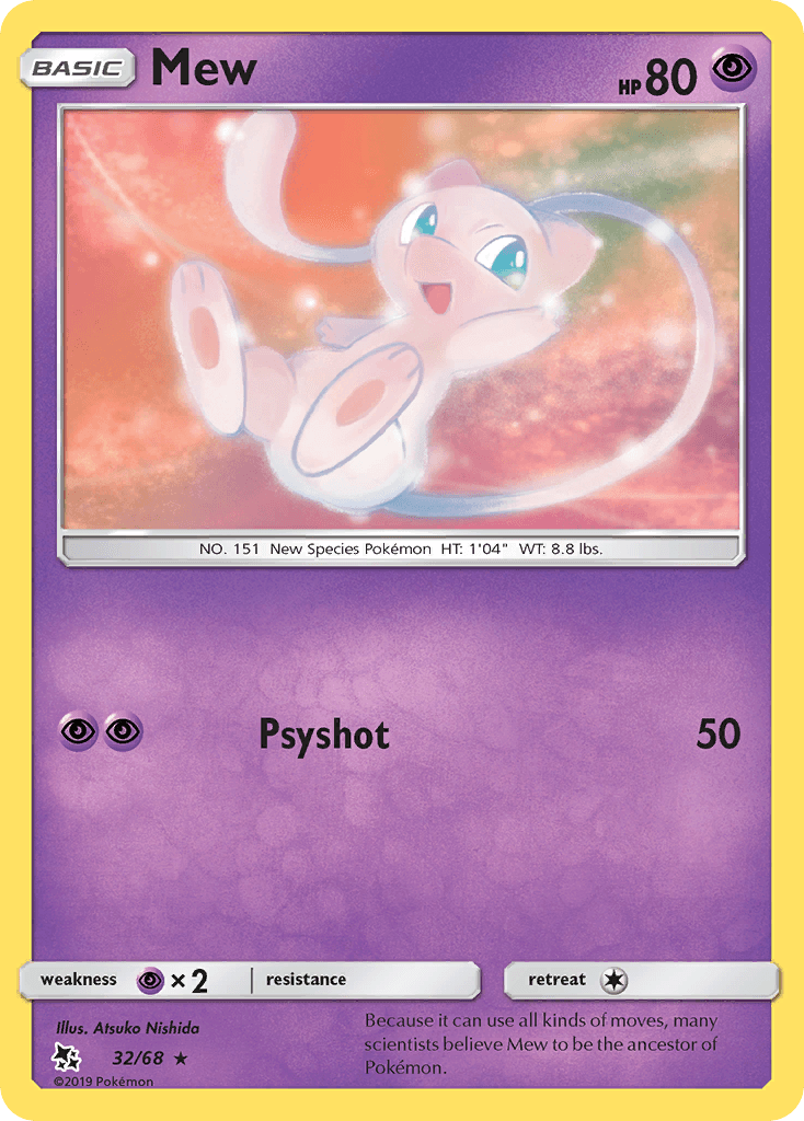 Mew — Hidden Fates 32