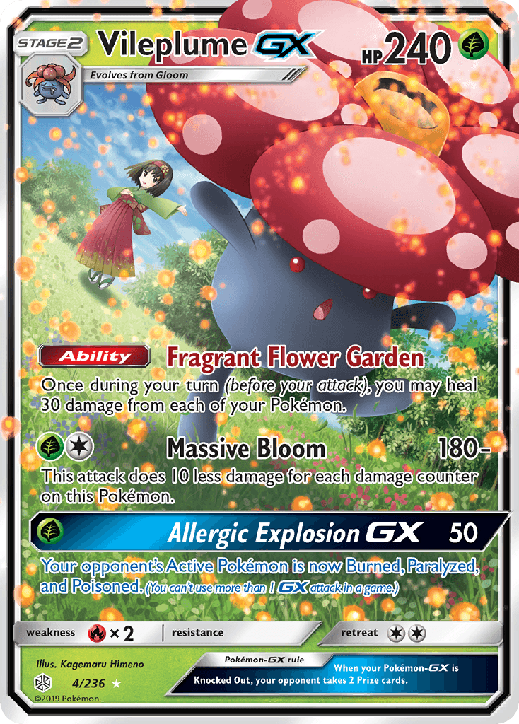 Vileplume-GX — Cosmic Eclipse 4