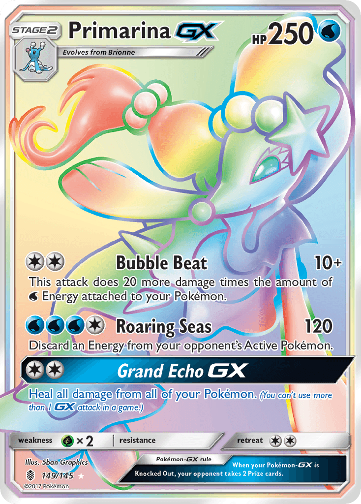 Primarina-GX — Guardians Rising 149