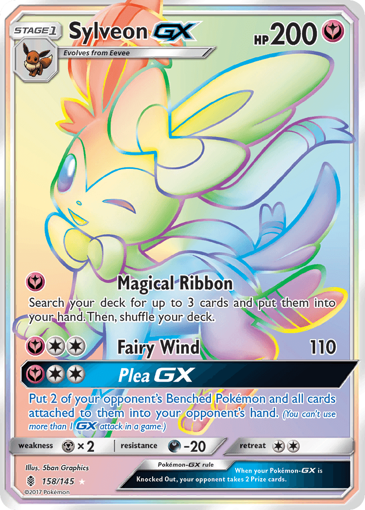 Sylveon-GX — Guardians Rising 158