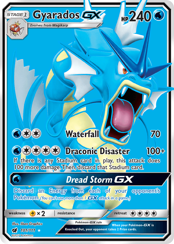 Gyarados-GX — Crimson Invasion 101