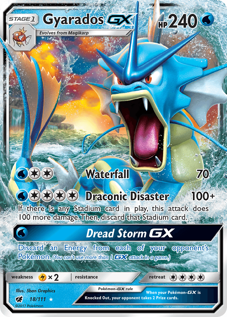 Gyarados-GX — Crimson Invasion 18
