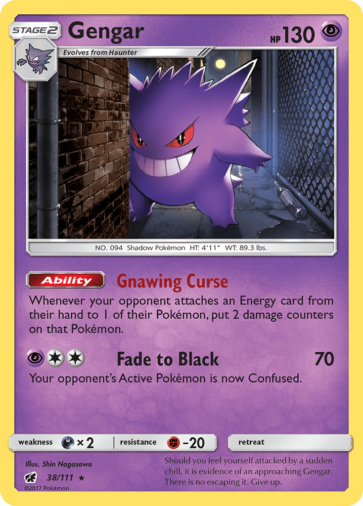 Gengar — Crimson Invasion 38