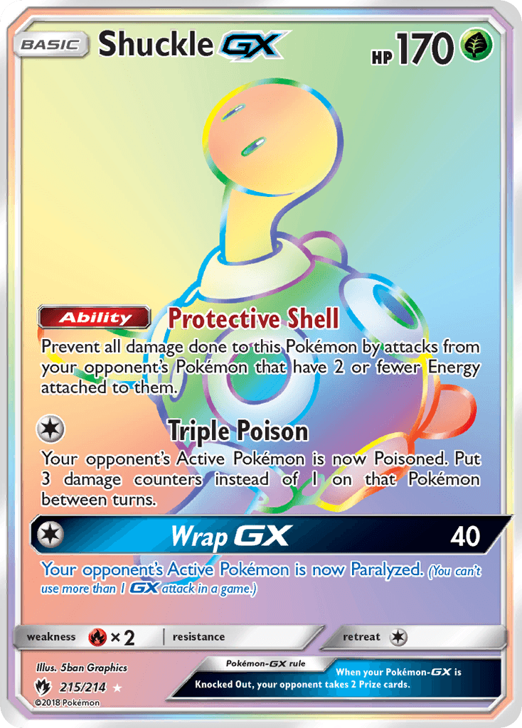 Shuckle-GX — Lost Thunder 215