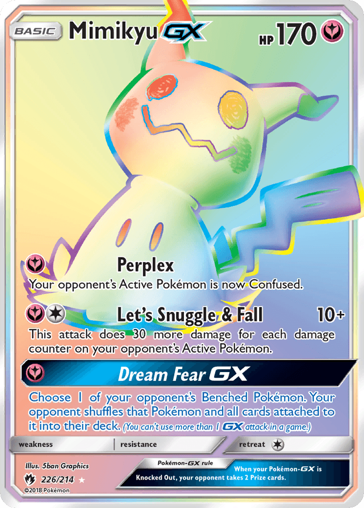 Mimikyu-GX — Lost Thunder 226