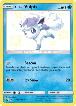Alolan Vulpix SV8