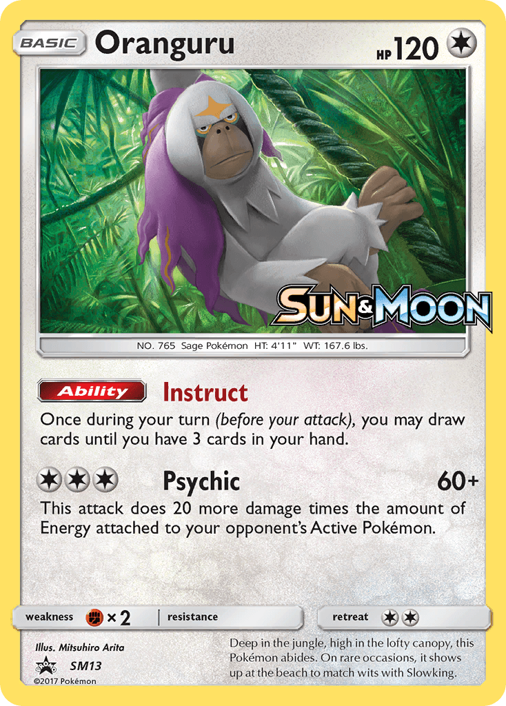 Oranguru — SM Black Star Promos SM13