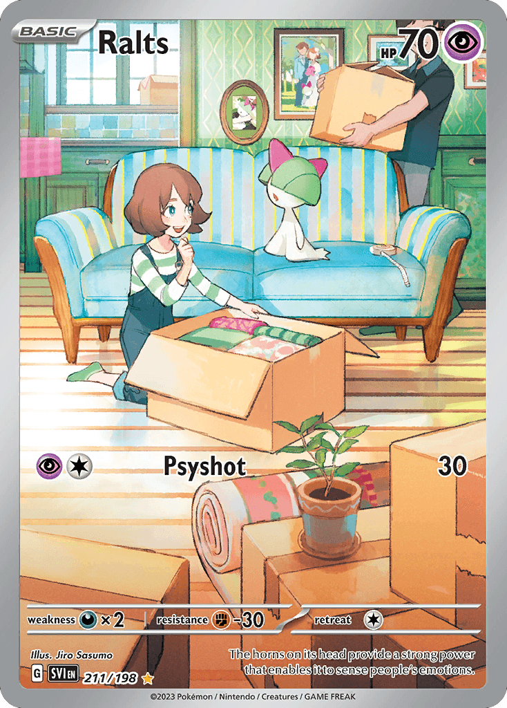 Ralts — Scarlet & Violet 211