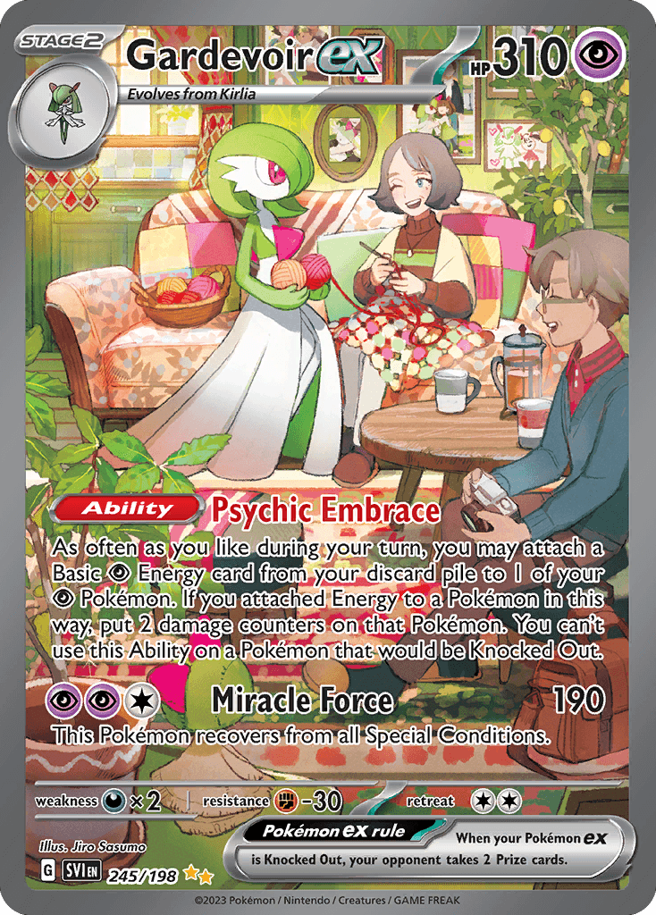 Gardevoir ex — Scarlet & Violet 245