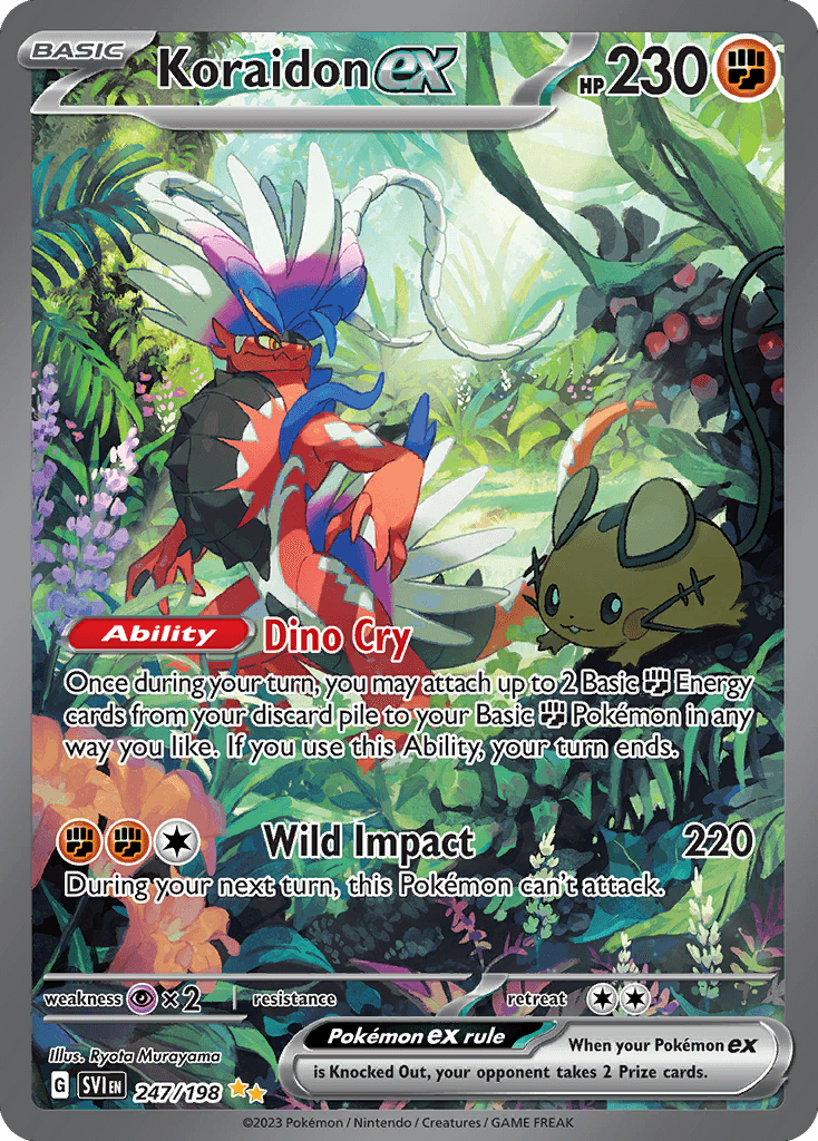 Koraidon ex — Scarlet & Violet 247