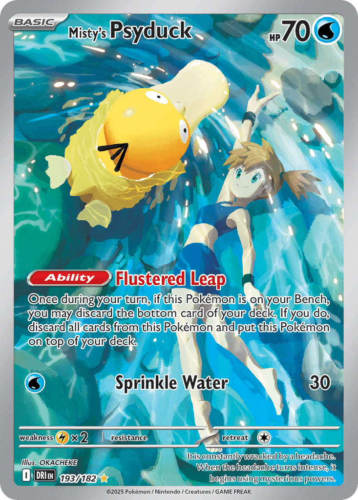 Misty's Psyduck — Destined Rivals 193